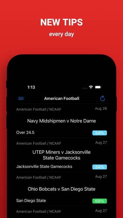 Fresh Football Tips App screenshot