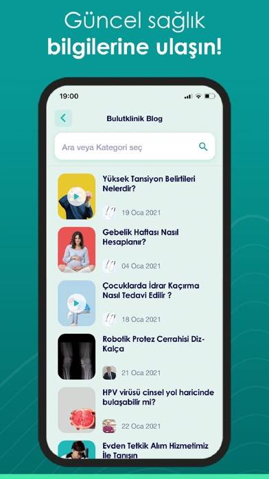 Bulut Klinik App screenshot #3