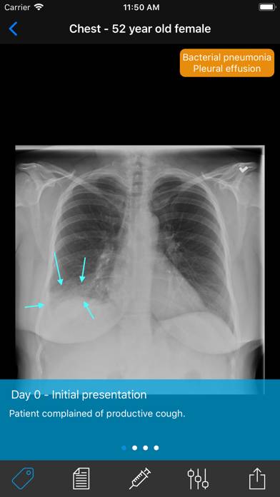 Normal X-Rays and Real Cases App screenshot #5