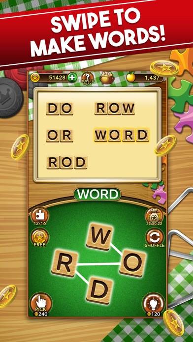 Word Collect Word Puzzle Games App screenshot #1