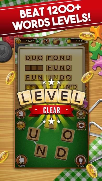 Word Collect Word Puzzle Games App screenshot #2
