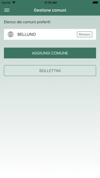 App ARPAV Agrometeo Nitrati Schermata dell'app #4