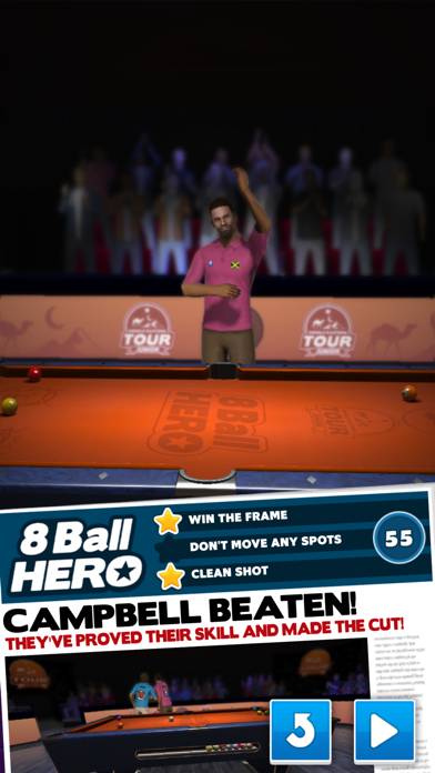 8 Ball Hero Captura de pantalla de la aplicación #4