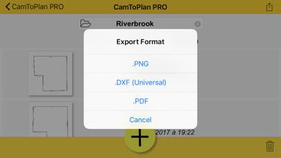 CamToPlan PRO App skärmdump #3