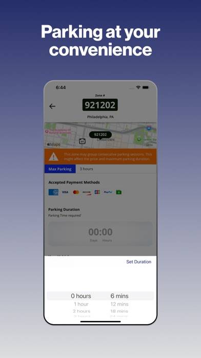 MeterUP Parking App screenshot #2