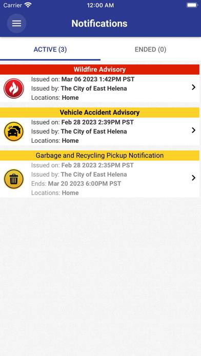 Voyent Alert! App screenshot