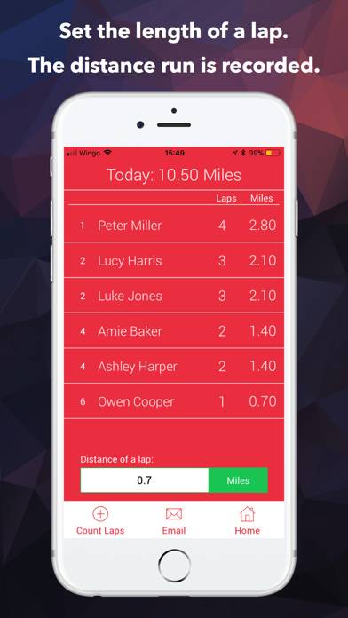QR Laps Captura de pantalla de la aplicación #2