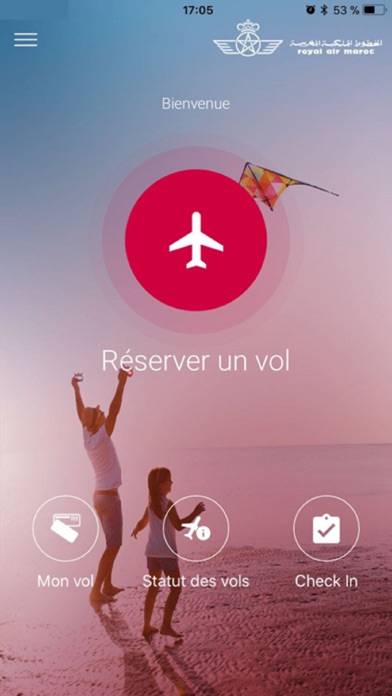 Royal Air Maroc App screenshot #1