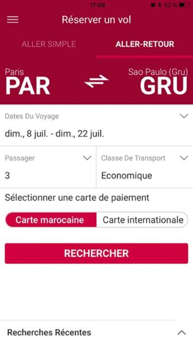 Royal Air Maroc App screenshot #3