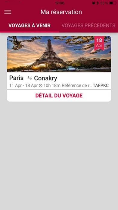 Royal Air Maroc App screenshot #5