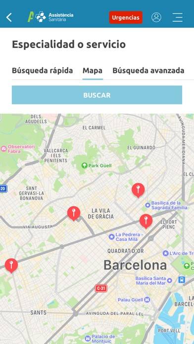 Assistència Online App screenshot