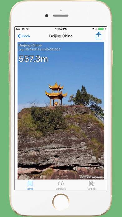 GPS Altitude Pro-海拔仪 App screenshot #3