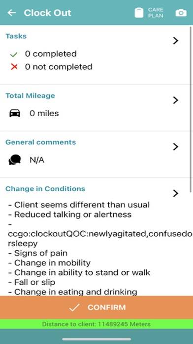 WellSky Personal Care App screenshot