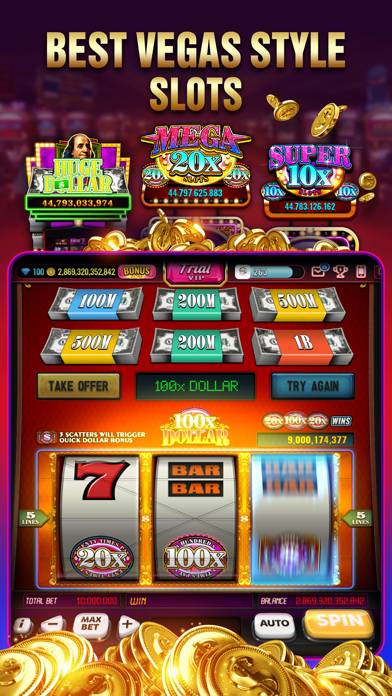 Vegas Live Slots Casino App skärmdump #1