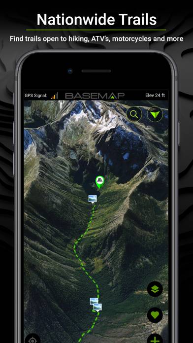 BaseMap: Hunting GPS Maps App screenshot