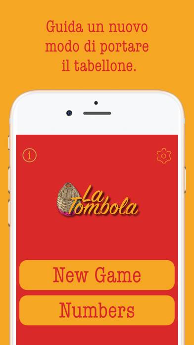 Tombola e Smorfia Napoletana Schermata dell'app #1
