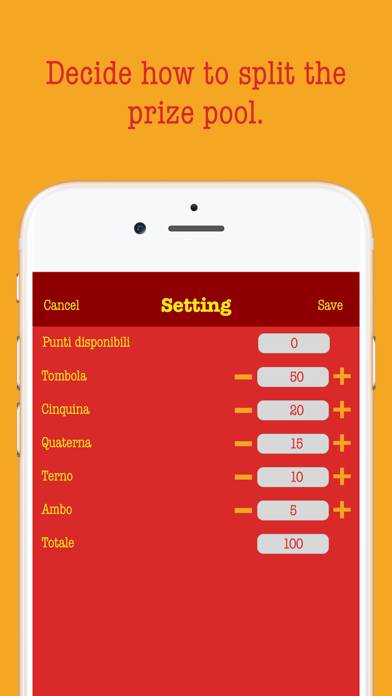 Tombola e Smorfia Napoletana game screenshot