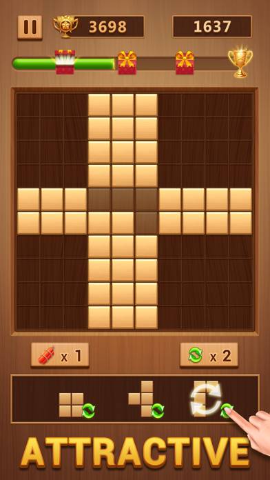 Wood Puzzle Game App screenshot #1
