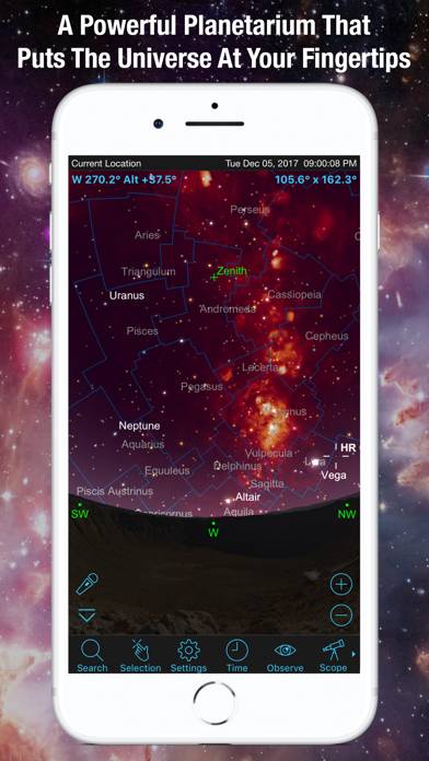 SkySafari 6 Pro Captura de pantalla de la aplicación #1