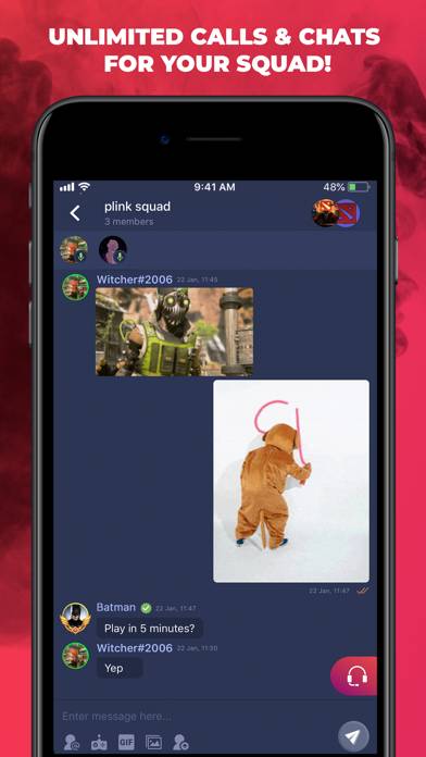 PLINK – Team Up, Chat, Play Schermata dell'app #4