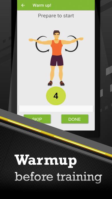 BeStronger All in one workout Captura de pantalla de la aplicación #4