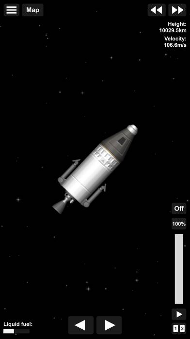 Spaceflight Simulator schermata del gioco