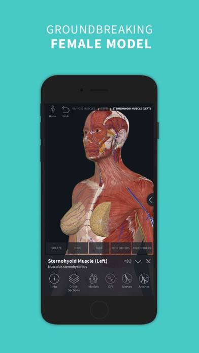 Complete Anatomy ‘24 Uygulama ekran görüntüsü #1