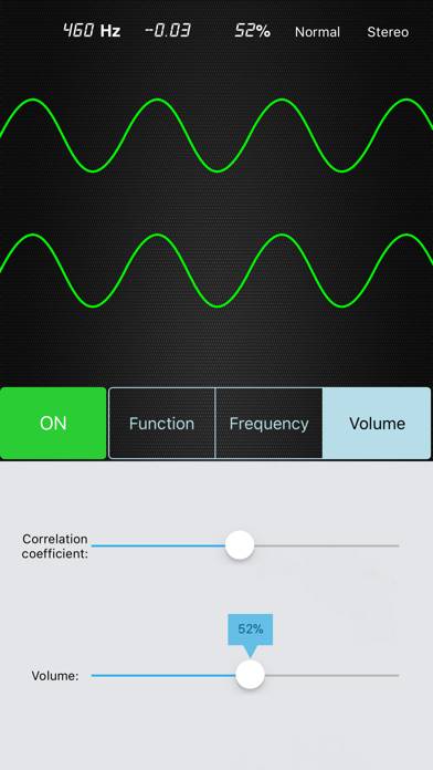Signal Generator Captura de pantalla de la aplicación #4