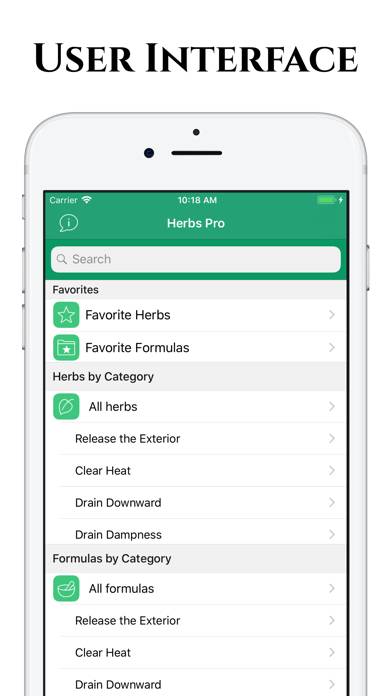 Herbs Pro Schermata dell'app #1