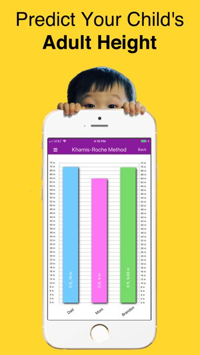 Height Predictor Calculator screenshot