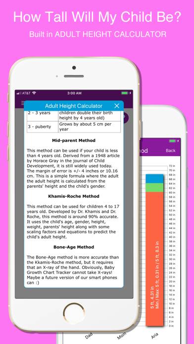 Height Predictor Calculator App screenshot #2