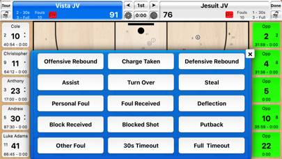 Basketball Stat Tracker Live App screenshot #3
