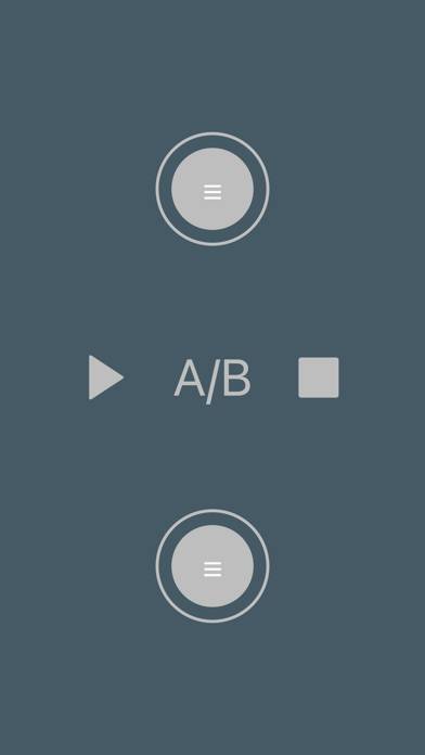A/B Audio captura de pantalla