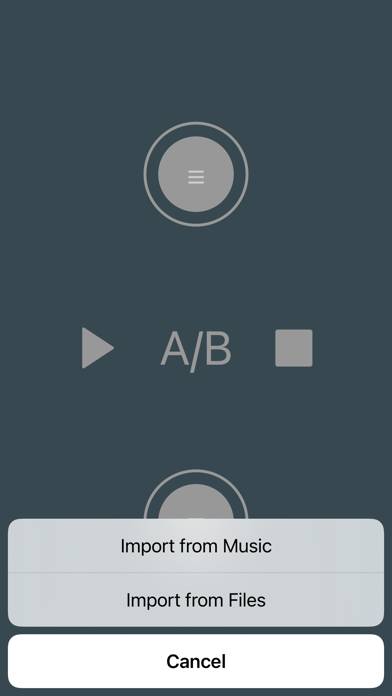 A/B Audio Captura de pantalla de la aplicación #2