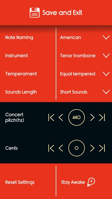 Trombone Tuner App screenshot #2