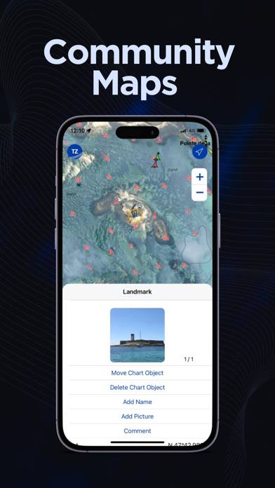 TZ iBoat – Marine Navigation Captura de pantalla de la aplicación #5
