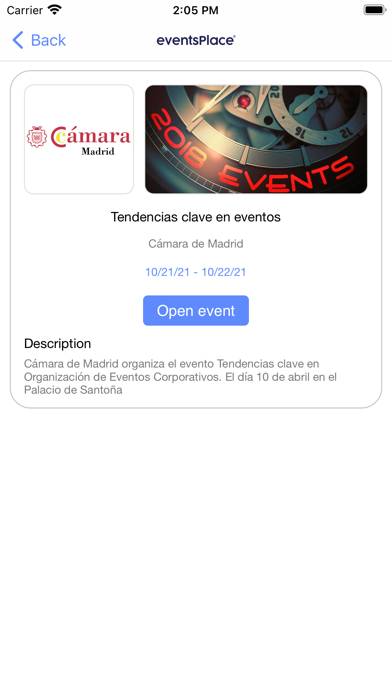 EventsPlace screenshot #2