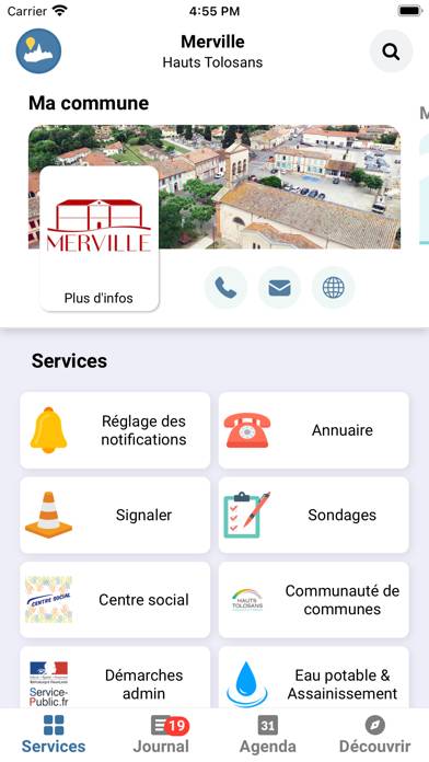 IntraMuros: Info du territoire App screenshot #1