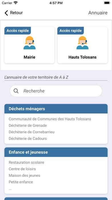IntraMuros: Info du territoire App screenshot #2