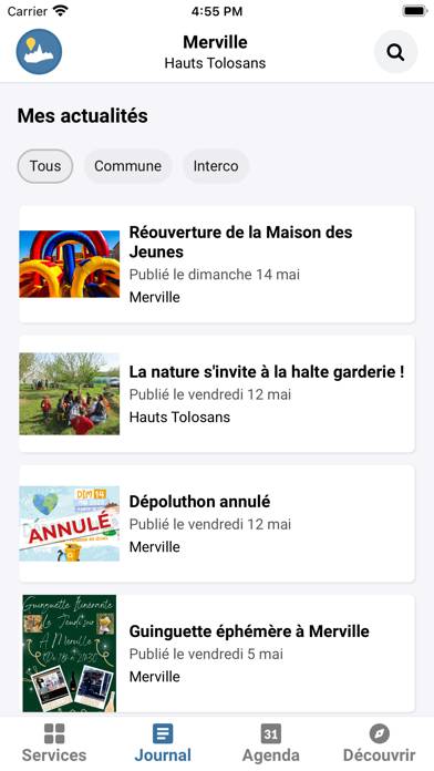 IntraMuros: Info du territoire App screenshot #3
