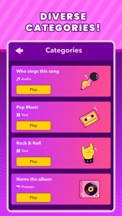 Trivial Music Quiz App-Screenshot #3