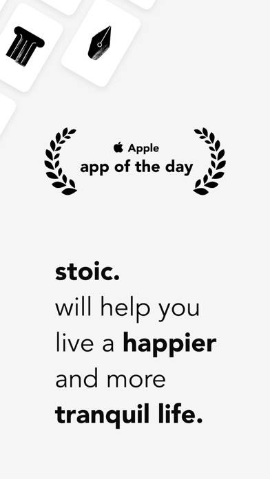 Stoic. journal & mental health App screenshot #1