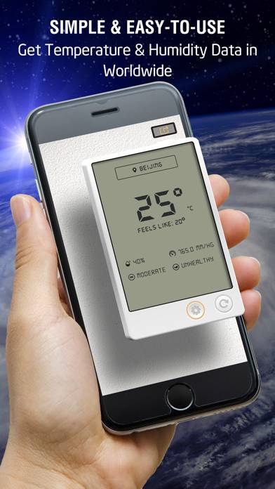 Digital Temperature&Hygrometer App screenshot #1