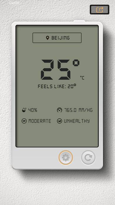 Digital Temperature&Hygrometer Uygulama ekran görüntüsü #2