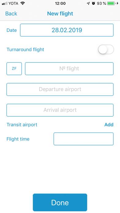 Flight Manager App screenshot #3