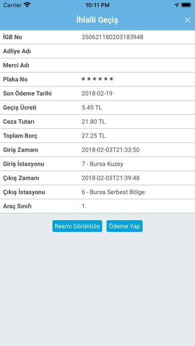 İstanbul-İzmir Otoyolu App screenshot #4