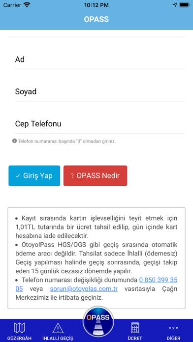 İstanbul-İzmir Otoyolu App screenshot #5