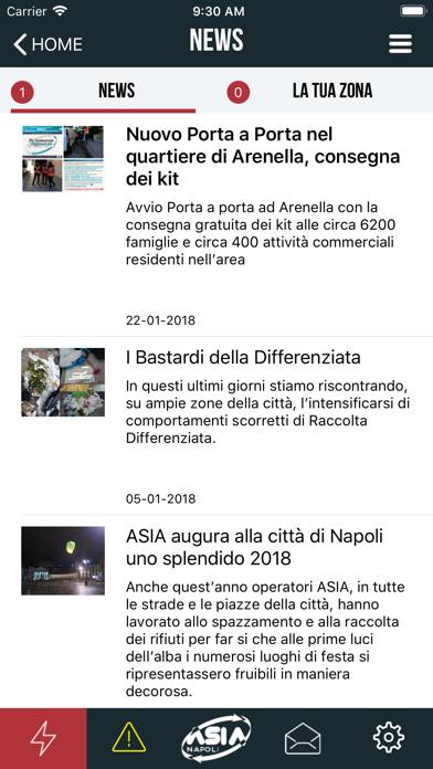 ASIA Napoli DifferenziaPureTu! Schermata dell'app #2