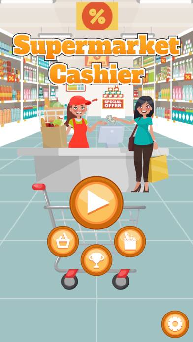 Supermarket Cashier Simulator Captura de pantalla de la aplicación #1