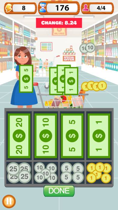 Supermarket Cashier Simulator Captura de pantalla de la aplicación #2